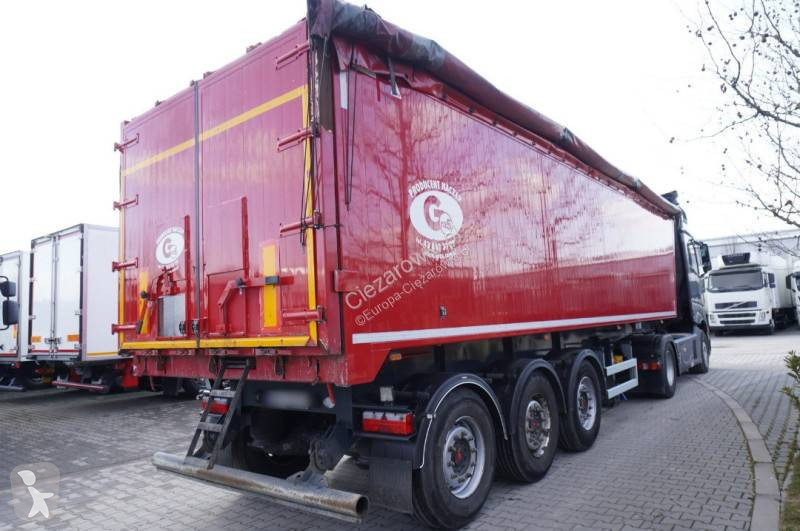 نصف مقطورة Gras GS 35.5t tipper semi-trailer /...