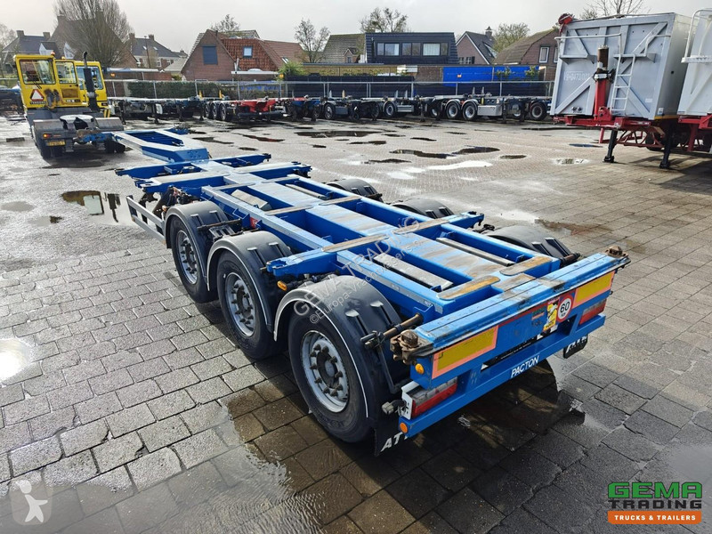 نصف مقطورة Pacton TXC343 3-Axle Valx - MULTI -...