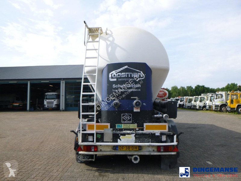 نصف مقطورة Feldbinder Powder tank alu 40 m3 / 1...