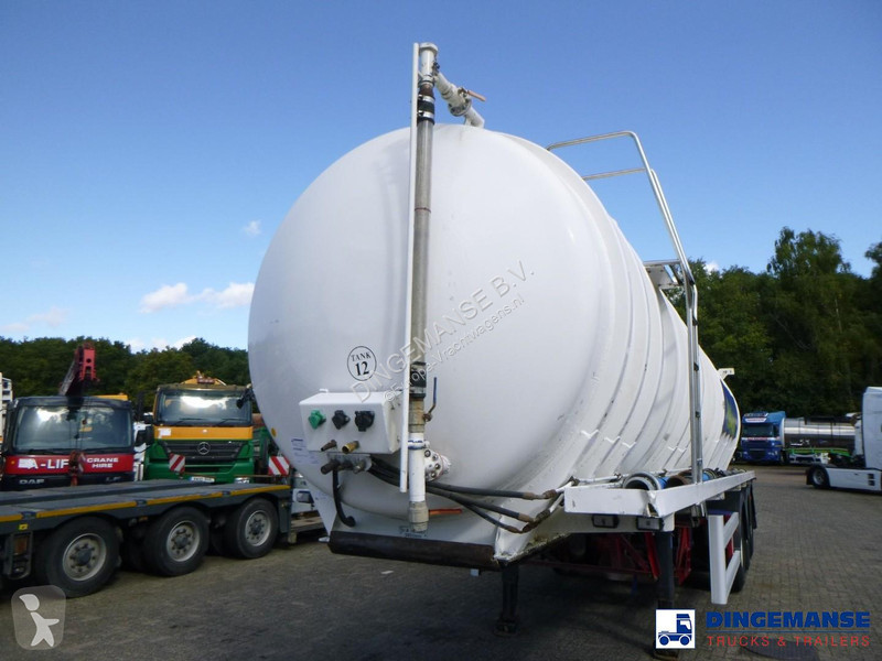 نصف مقطورة Crossland Vacuum tank alu 33 m3 / 1...