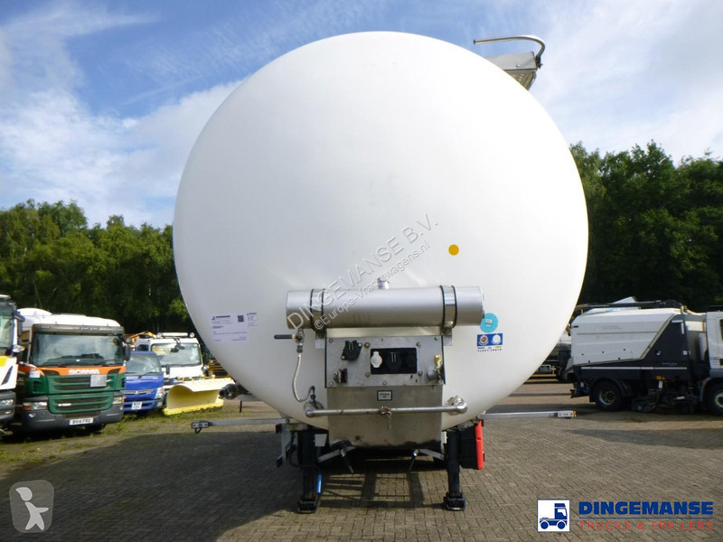 Félpótkocsi  Chemical tank inox 37.5 m3 / 1...