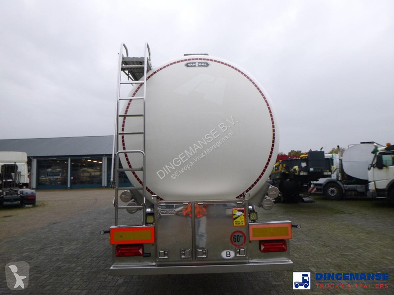 نصف مقطورة Van Hool Food tank inox 62 m3 / 3 comp