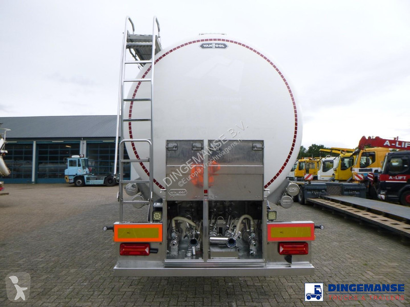 نصف مقطورة Van Hool Food tank inox 62 m3 / 3 comp