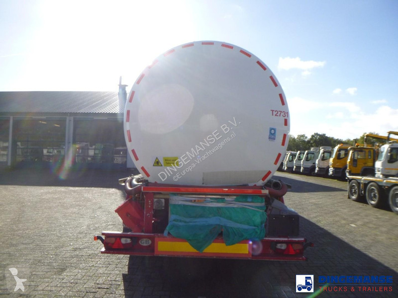 Semi remorque Feldbinder Fuel tank alu 44.5 m3...