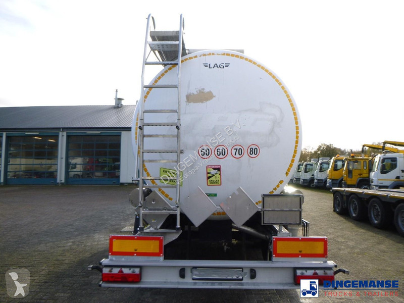 نصف مقطورة Burg Chemical tank inox L4BH 30 m3 /...