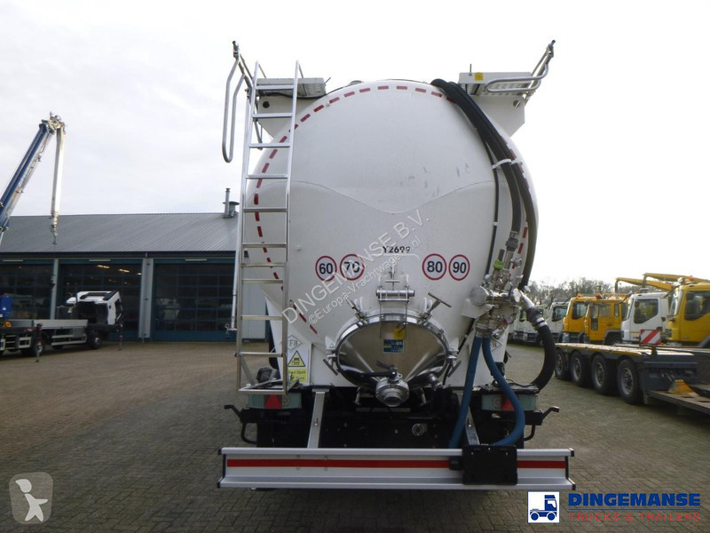 نصف مقطورة Feldbinder Powder tank alu 63 m3...