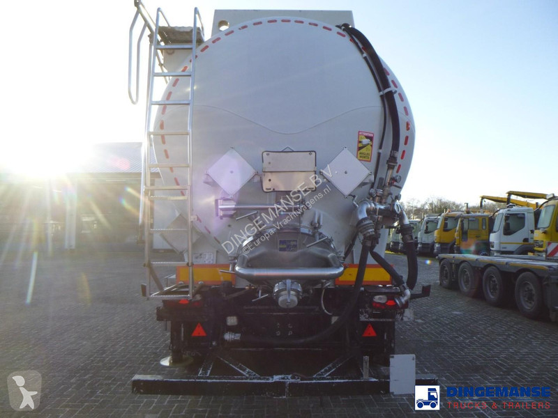نصف مقطورة Feldbinder Powder tank alu 52 m3...