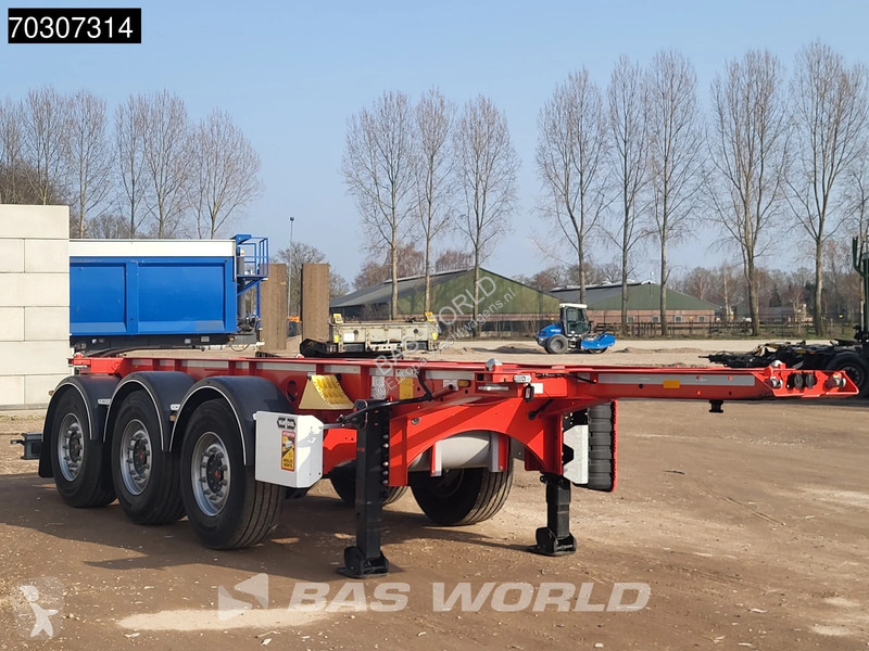 نصف مقطورة Van Hool 20ft