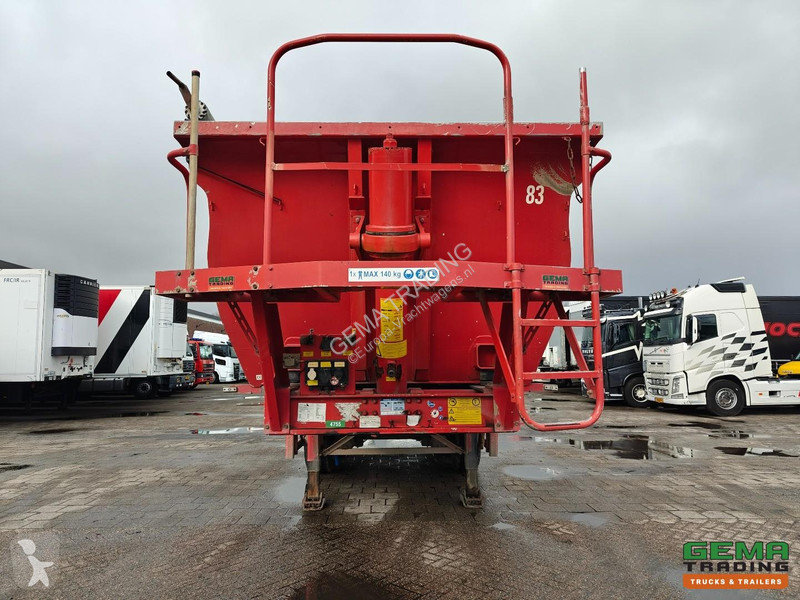 نصف مقطورة Stas S300CX 3-axle BPW - 29m³ -...