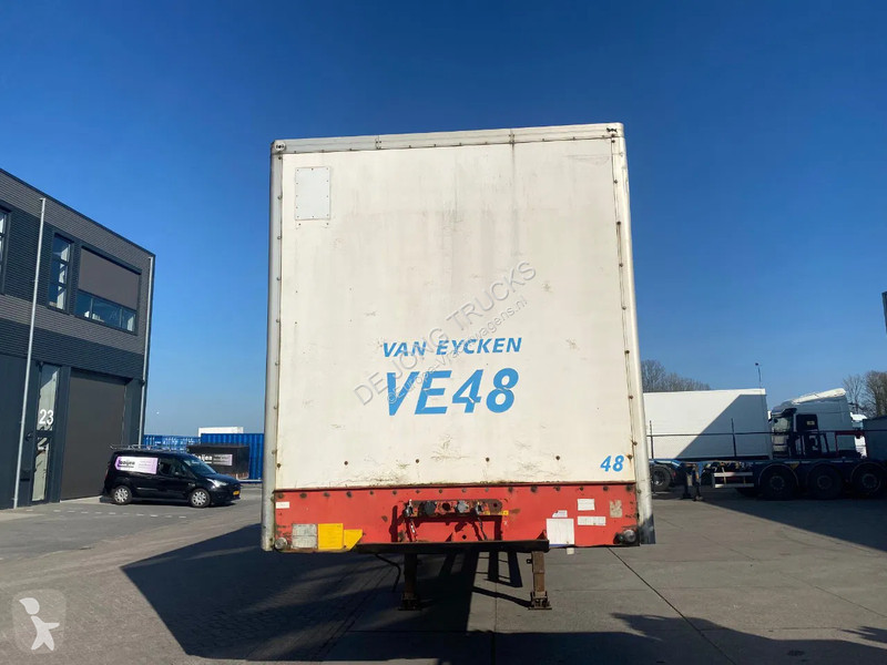 نصف مقطورة Van Hool Closed box / SAF + Drum /...