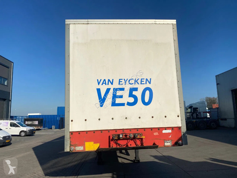 نصف مقطورة Van Hool Closed box / SAF + Drum /...