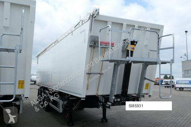 نصف مقطورة Mega MNL, Alu, 55m³, Kombitür, SAF,...