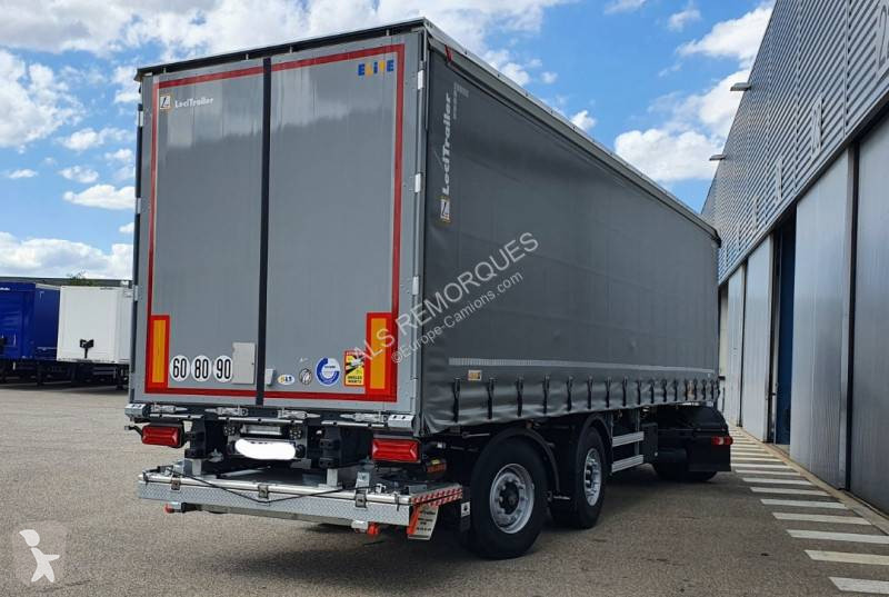 نصف مقطورة Lecitrailer Réhaussable / Hayon 2...