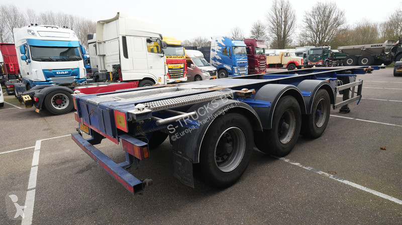 Semirimorchio Burg Container transport trailer...