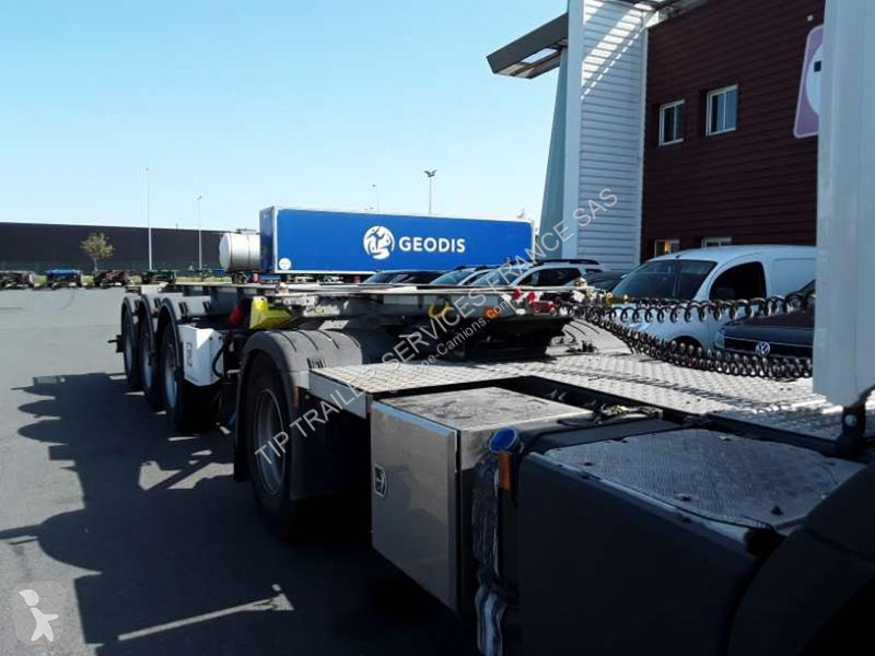 نصف مقطورة Van Hool Trailer Chassis Tank 1x 20'