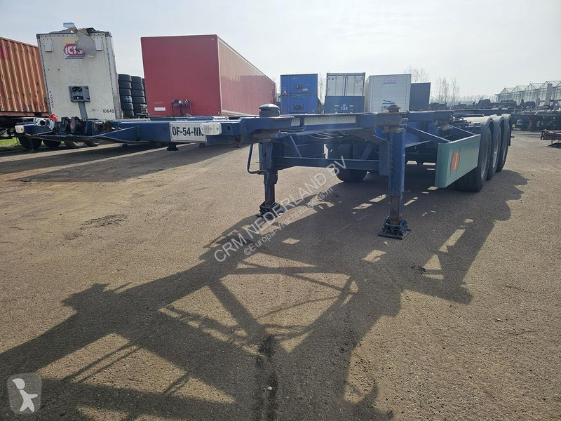 نصف مقطورة Van Hool 30 foot container chassis |...