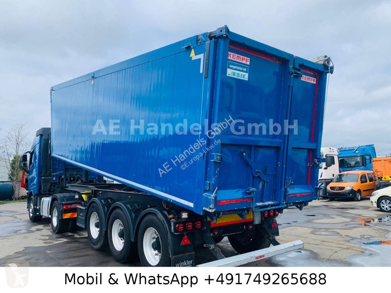 نصف مقطورة Kempf SKM 35/3 Alu-Kasten...
