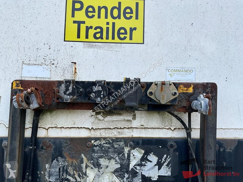 Semirremolque Van Hool box trailer 2 assige...