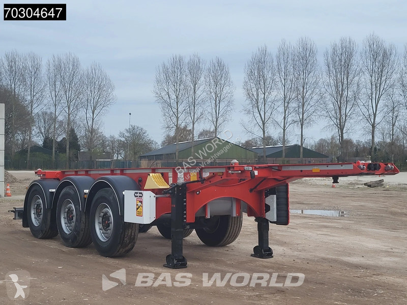 Semirimorchio Van Hool 20Ft