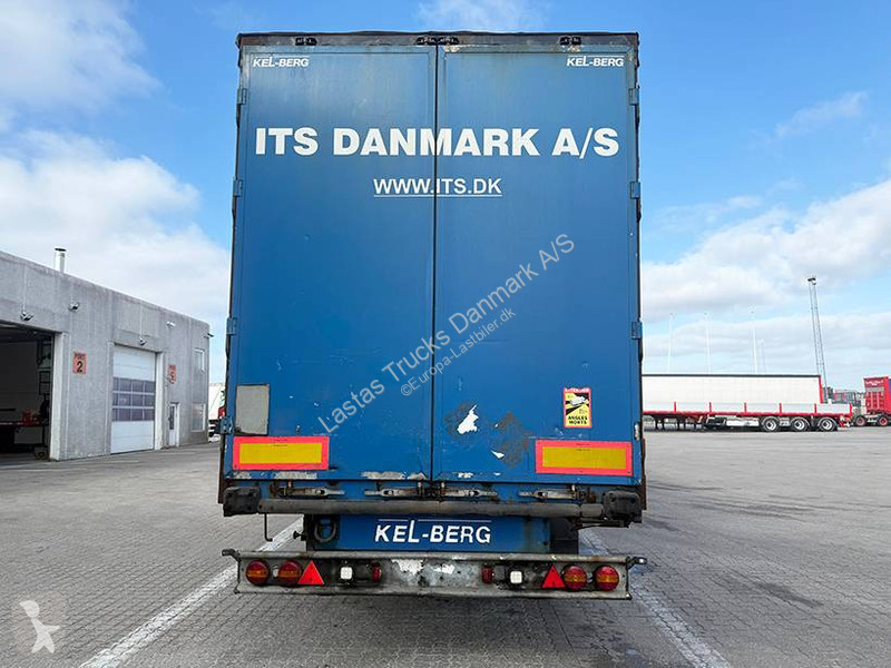 نصف مقطورة Kel-Berg Curtainsider / Planenauflieger