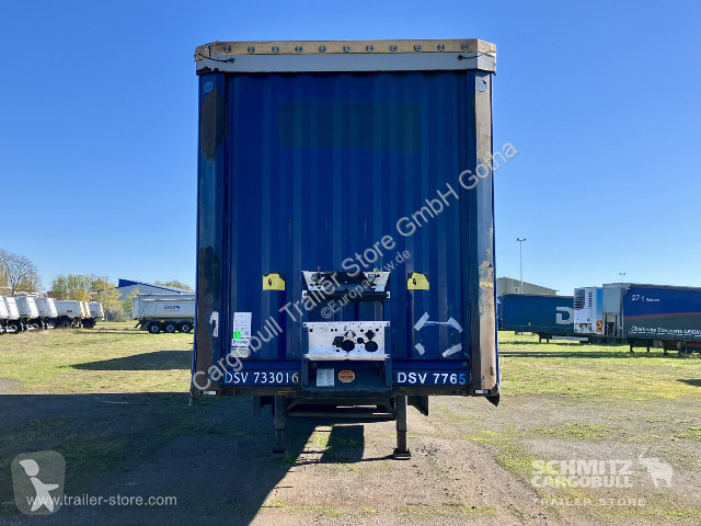 نصف مقطورة Krone Curtainsider Mega