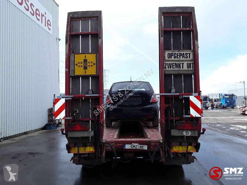 نصف مقطورة MOL Oplegger top hydr as/axles