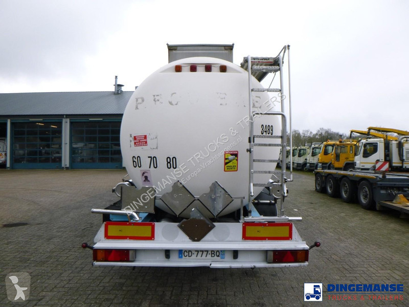 نصف مقطورة Magyar Chemical tank inox L4BH 33 m3...