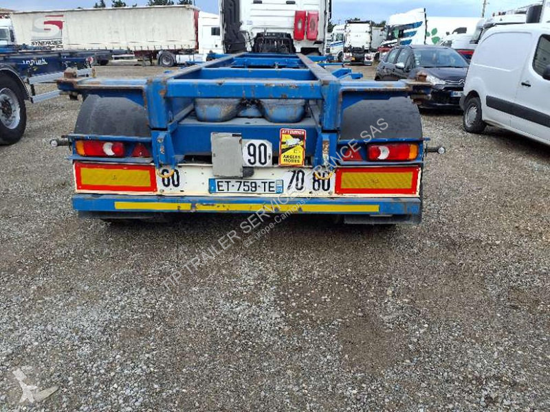 نصف مقطورة Fruehauf Trailer Chassis Coupling...