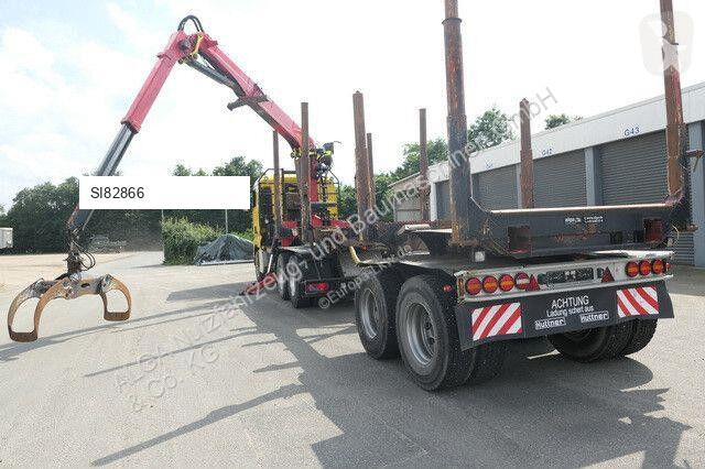 Sættevogn Huttner LNZK - 20, Kurz-und Langholz,...