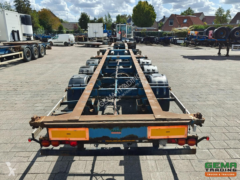 نصف مقطورة Pacton T3-007 3-Axle SAF - Drum...