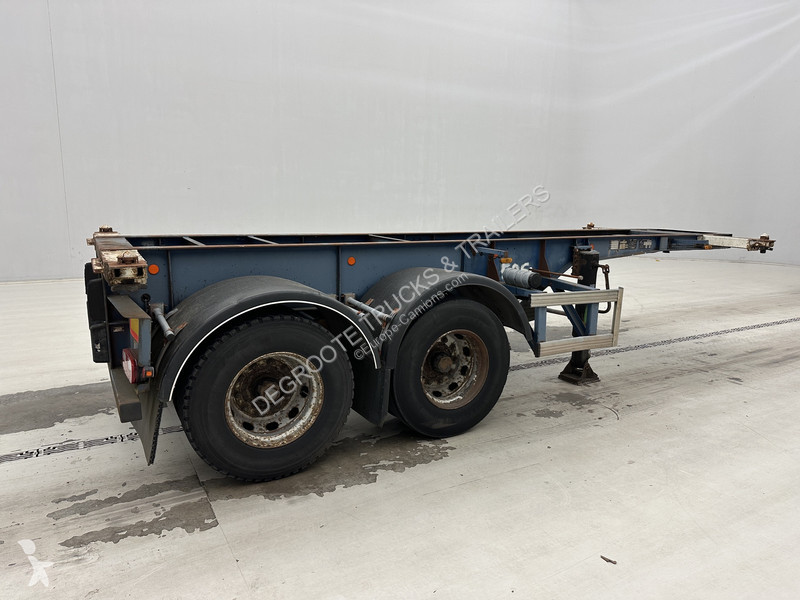 Semirimorchio Samro 20 ft skelet