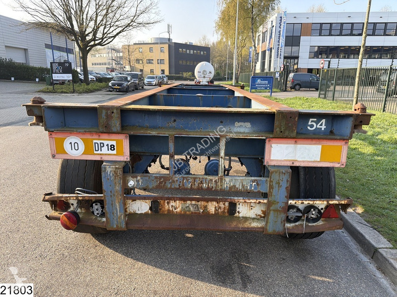 نصف مقطورة Van Hool Chassis 20 ft,...