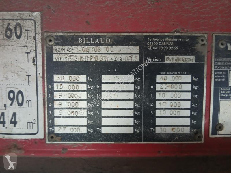 نصف مقطورة Billaud