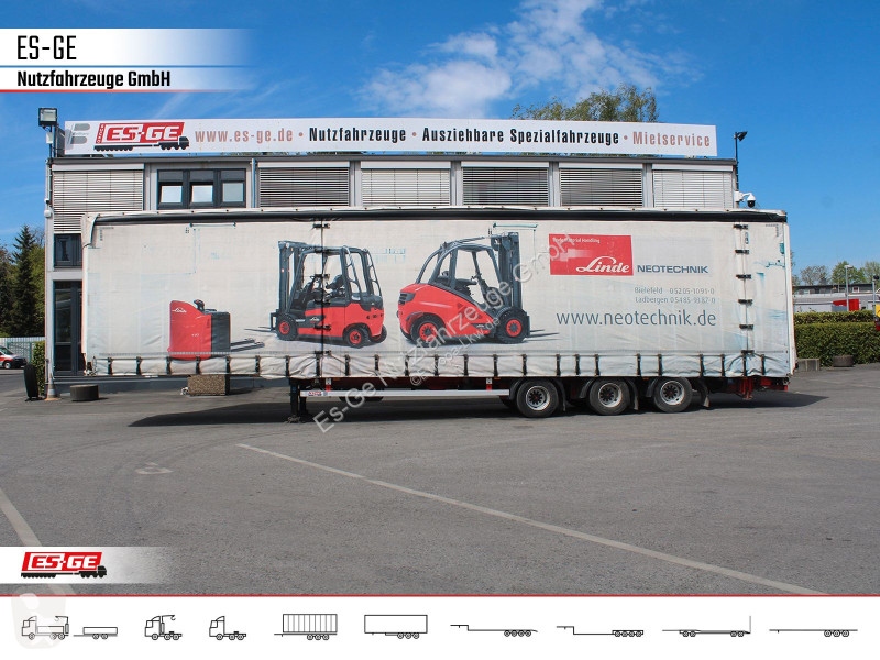 Semitrailer Dinkel 3-Achs-Sattelanhänger,...