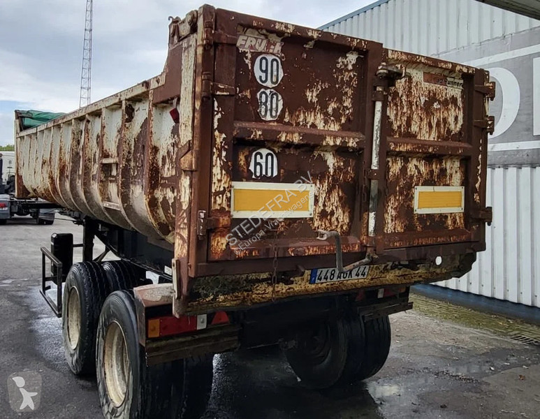 نصف مقطورة Fruehauf 2 Axle , 8 Tyres , Steel...