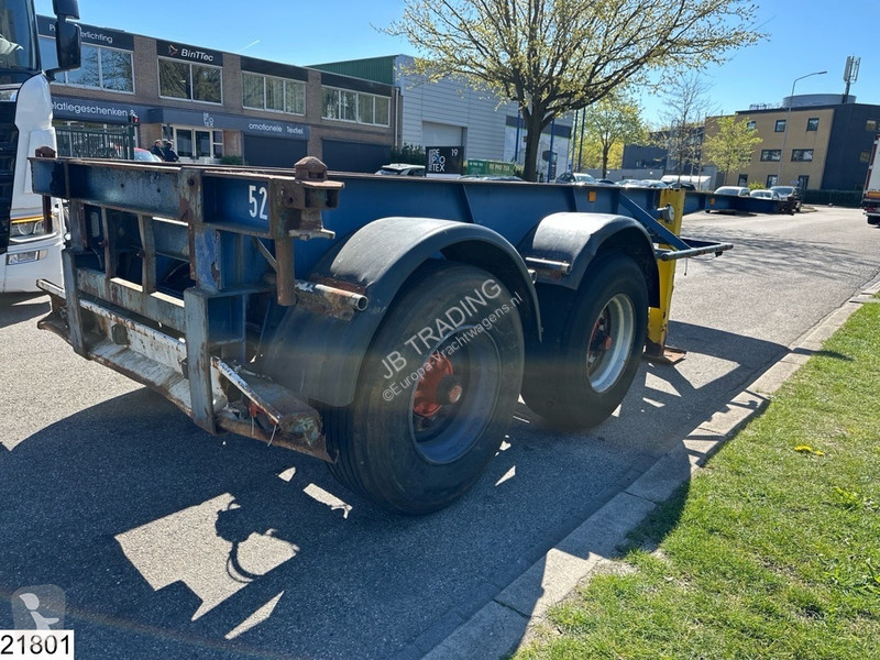 نصف مقطورة Van Hool Chassis 20 ft, Leaf spring
