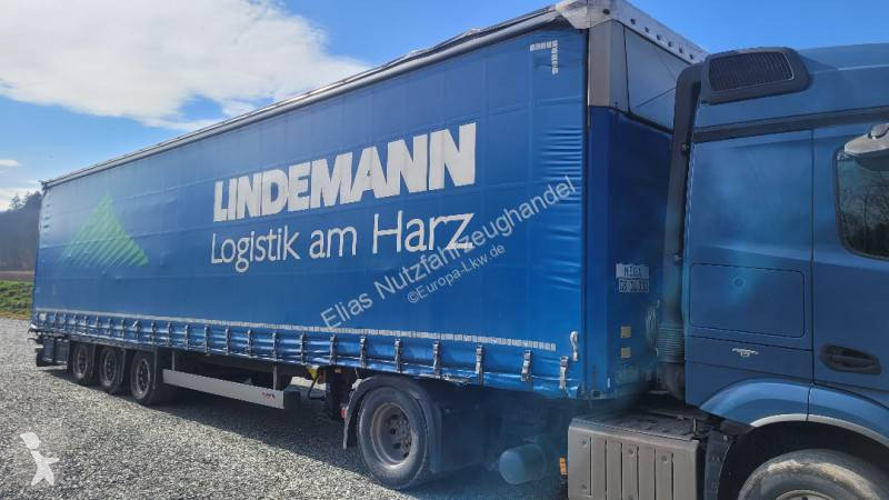 نصف مقطورة Schmitz Cargobull SCS 24 L Hubdach Mega