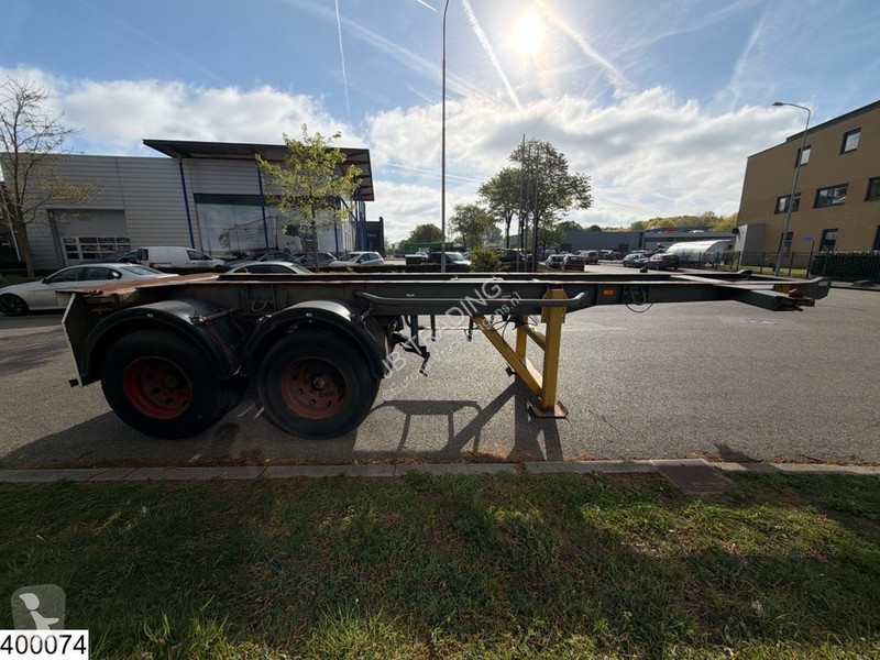 نصف مقطورة IWT Container 20 FT, Steel spring