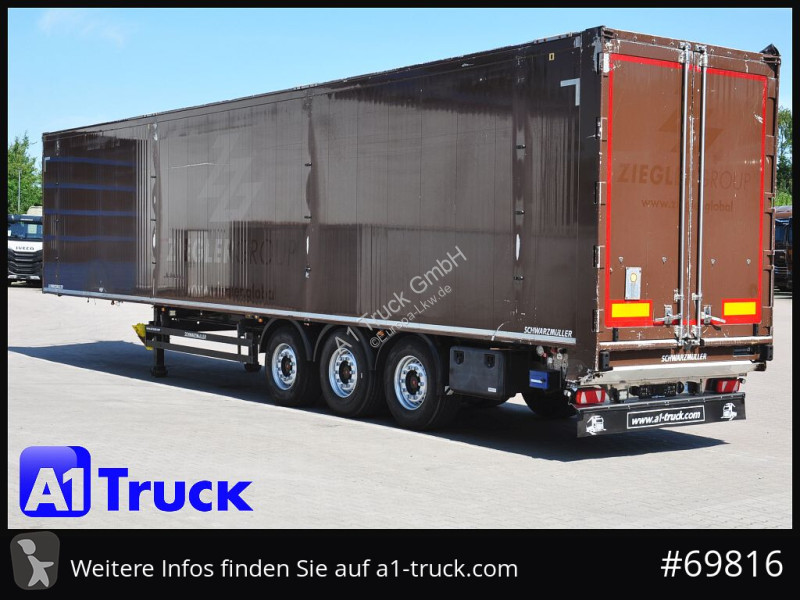 نصف مقطورة Schwarzmüller Vollalu, 90m³, 7620...
