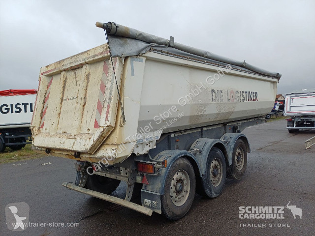 نصف مقطورة Langendorf Kipper Stahlrundmulde 24m³