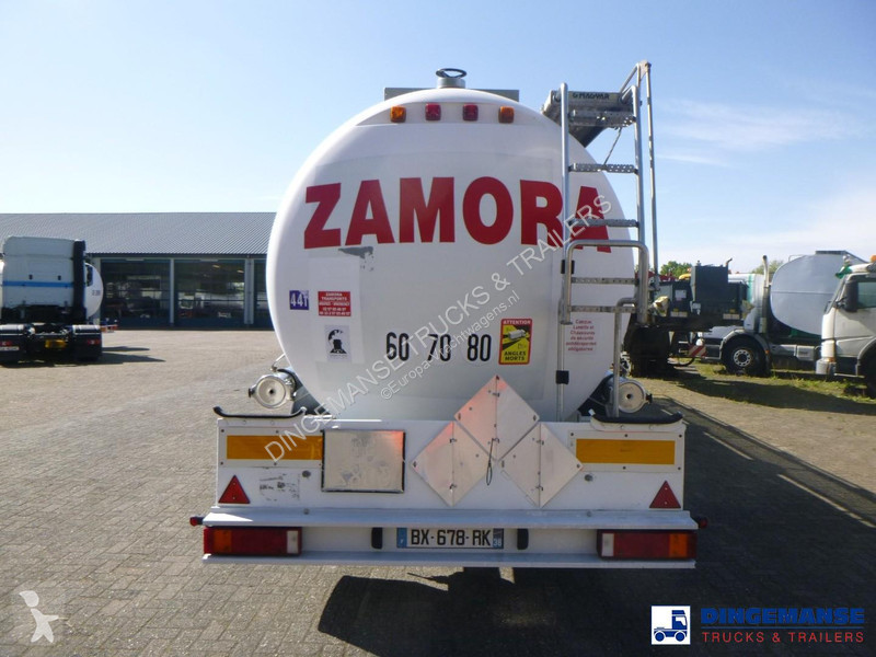 Félpótkocsi Magyar Chemical tank inox L4BH 33.3...