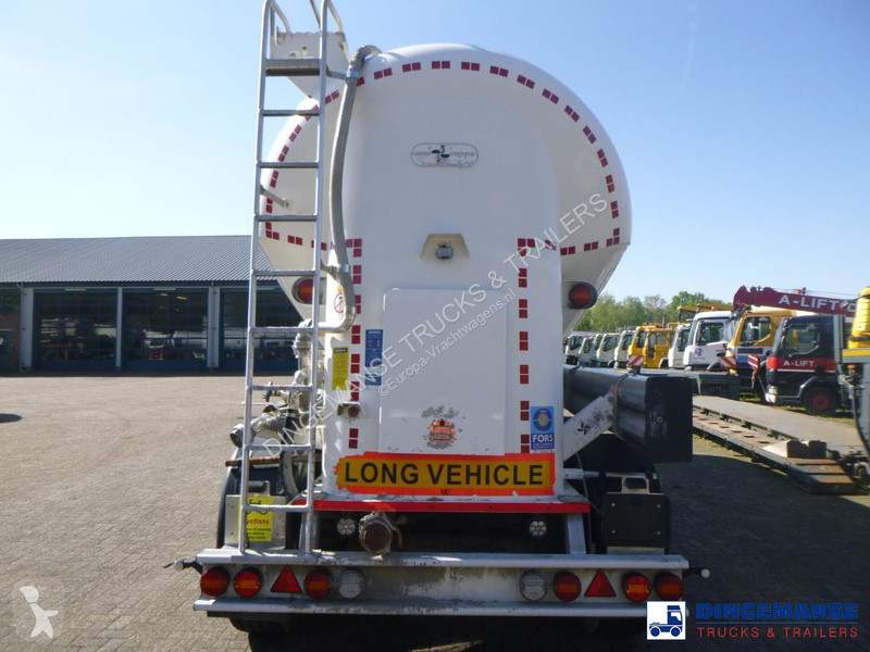 Semi remorque  Powder tank alu 40 m3 / 1 comp