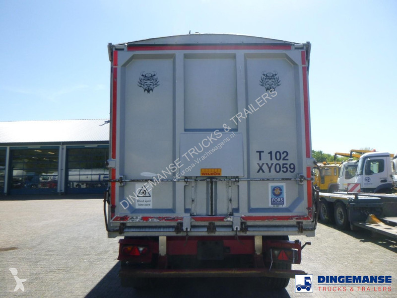 نصف مقطورة Wilcox Tipper trailer alu 55 m3 +...