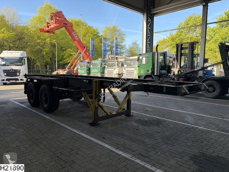 نصف مقطورة Pacton Container 20 FT, Steel...