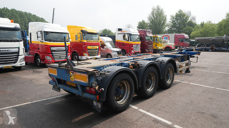 نصف مقطورة Pacton 3 axle container chassis...