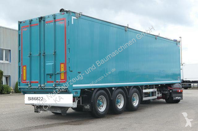 نصف مقطورة Knapen K 200, 61m³, 6mm Boden,...
