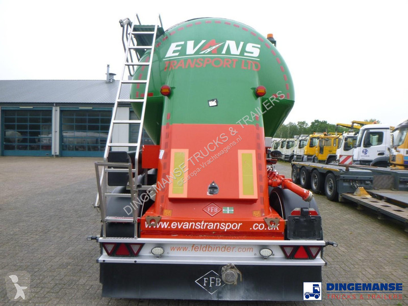 Semiremorca Feldbinder Powder tank alu 40 m3 +...