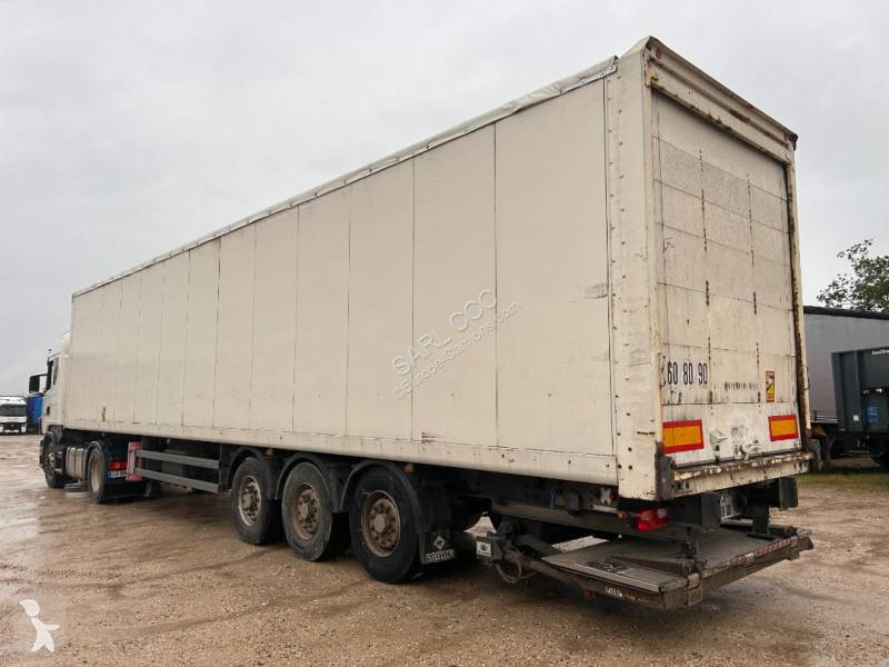 Semi remorque Samro CH-559-QD Hayon Dhollandia 2T