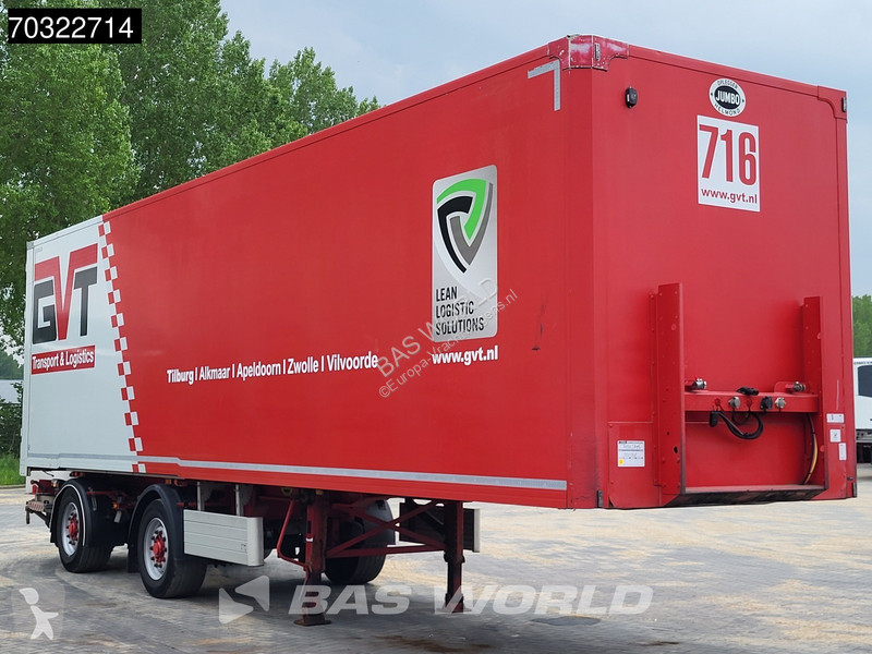 نصف مقطورة Jumbo T0180 2 axles LZV B-Double...