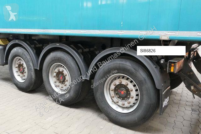 نصف مقطورة Reisch RHKS-3-AG09, Alu, 49m³, SAF,...